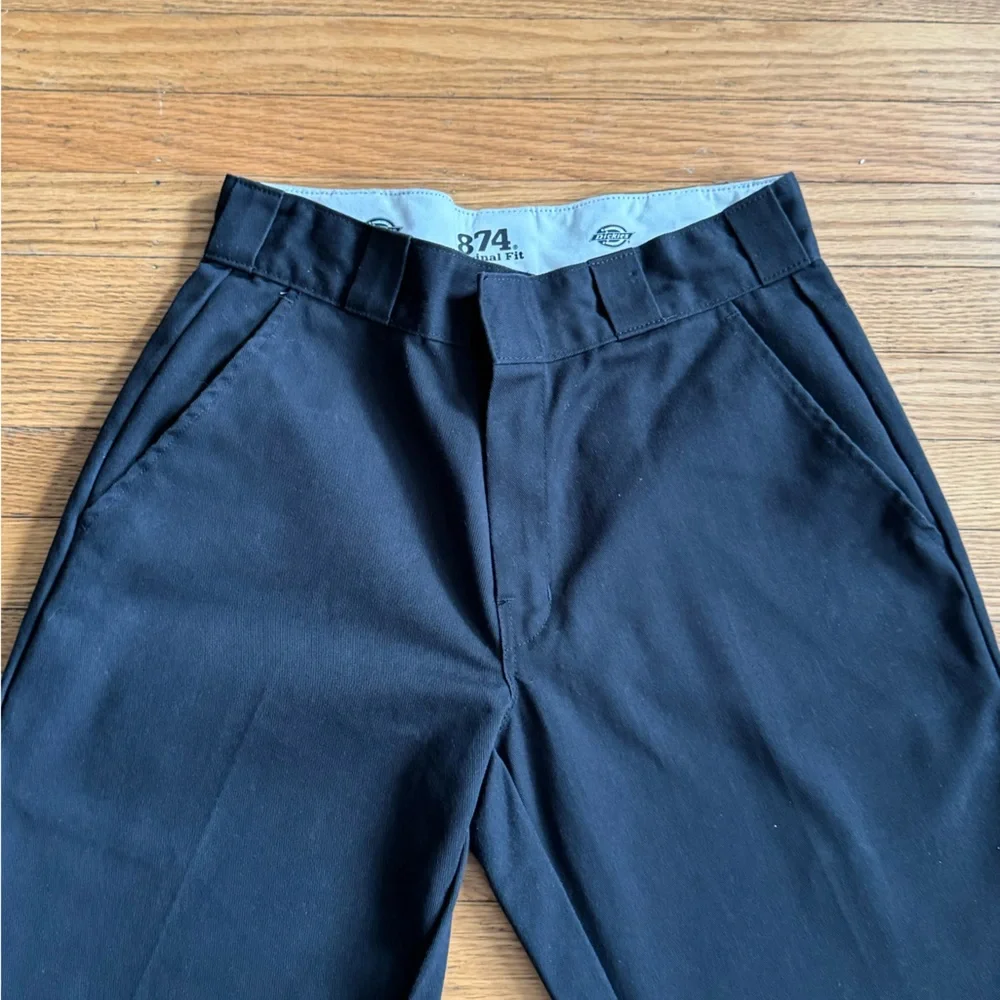 Men's Dickies Black Pants Size 31 x 29 - Picture 3 of 6